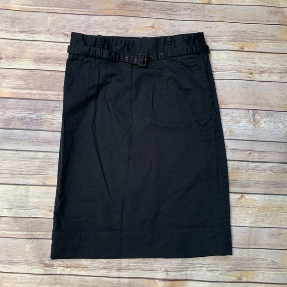 💎5/$25💎 Black belted pencil Skirt - Picture 1 of 9